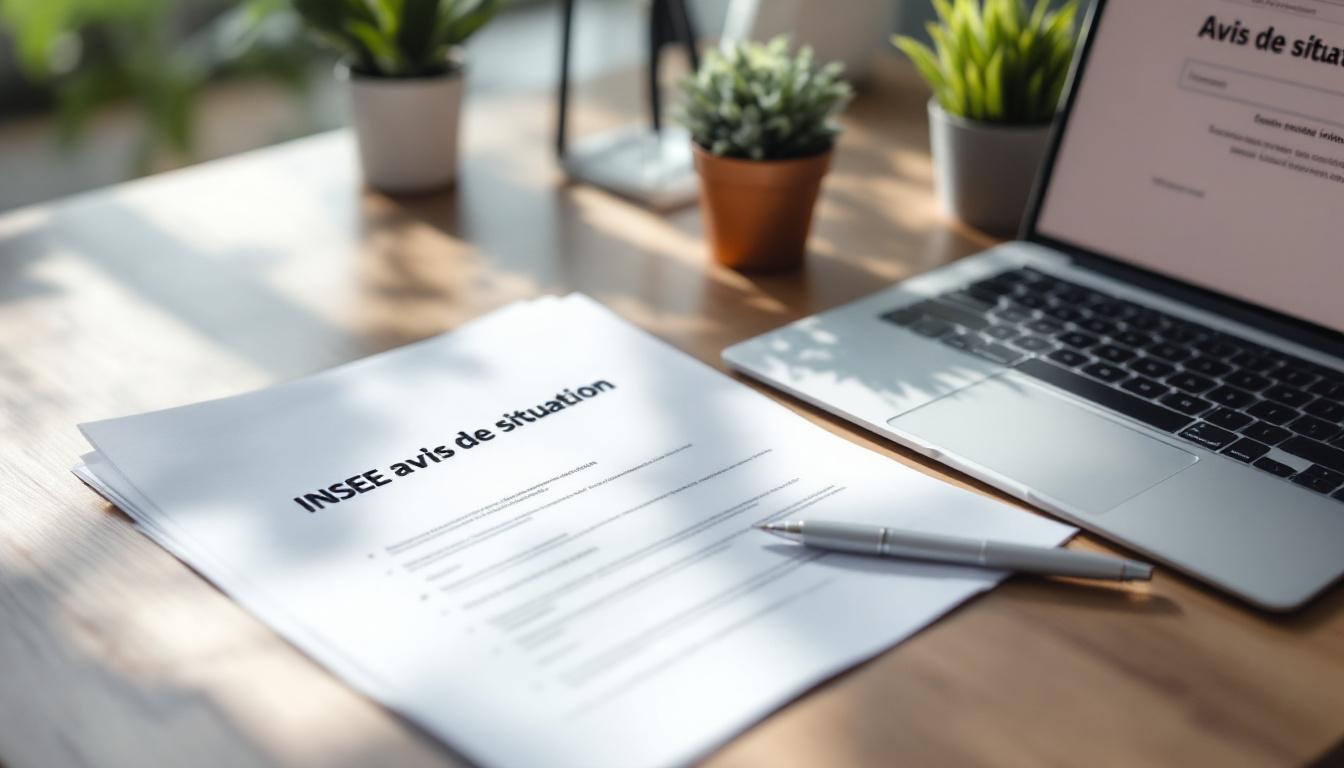 Comment modifier les informations de votre INSEE avis de situation